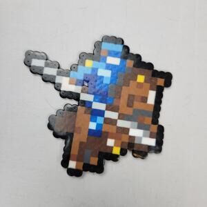 Cavalier Fire Emblem Perler Bead Pixel Art